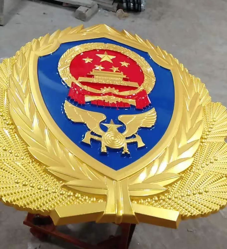 北京彩金消防救援徽制作